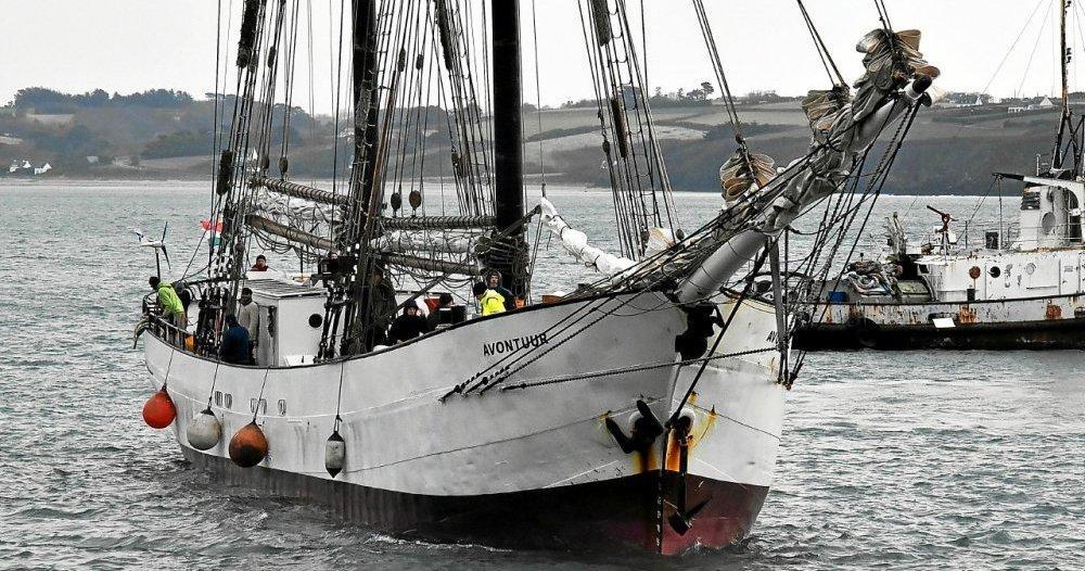 J'avais acheté à la sympathique société TOWT de la bière américaine transportée à la voile jusqu'en Europe. (Bien entendu, ils n'avaient pas pu la livrer ensuite à la voile à mon adresse suisse...). https://t.co/qM7Y9469gj