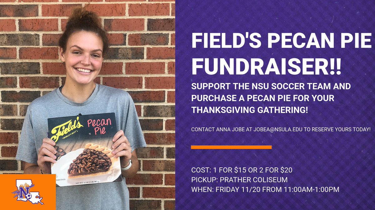 NSUDemonsSOC's tweet photo. 🚨🚨🦃🍁🥧DM us to reserve yours today!!!🦃🍁🥧🚨🚨 https://t.co/g8fCLsNjQw
