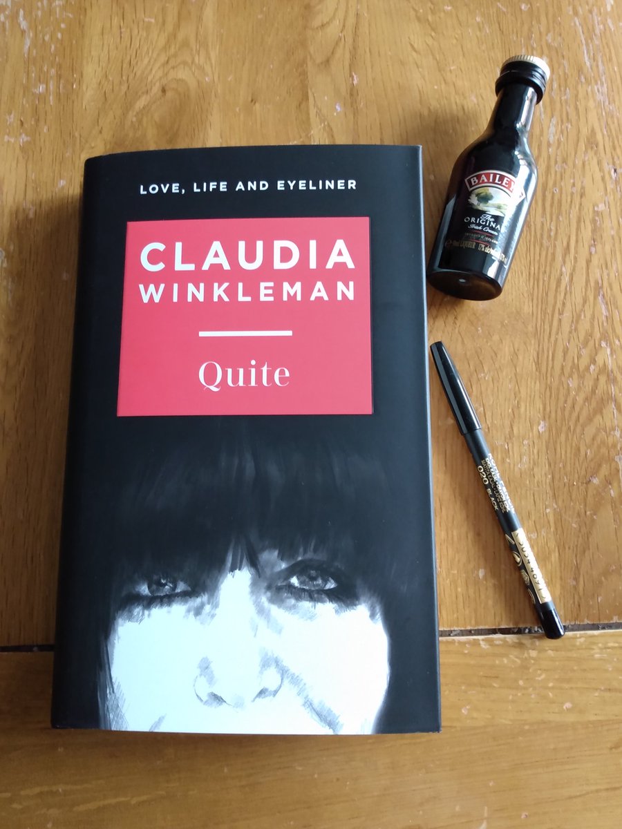 JoannaLouisePar's tweet photo. So thrilled to get a copy of Quite the fabulous book by @ClaudiaWinkle. I'm such a huge fan of hers so very excited to read! Thanks for sending @HQstories! I think I'll enjoy the Bailey's with Strictly tonight 😍#Quite #ClaudiaWinkleman #festivepackage https://t.co/tHxSZGiOgP