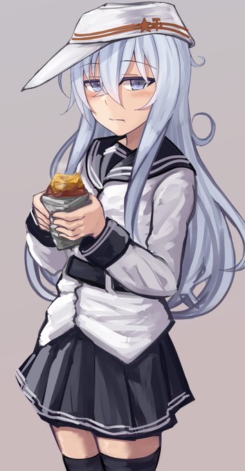 焼き芋食べたい
#ヴェールヌイ #艦これ 