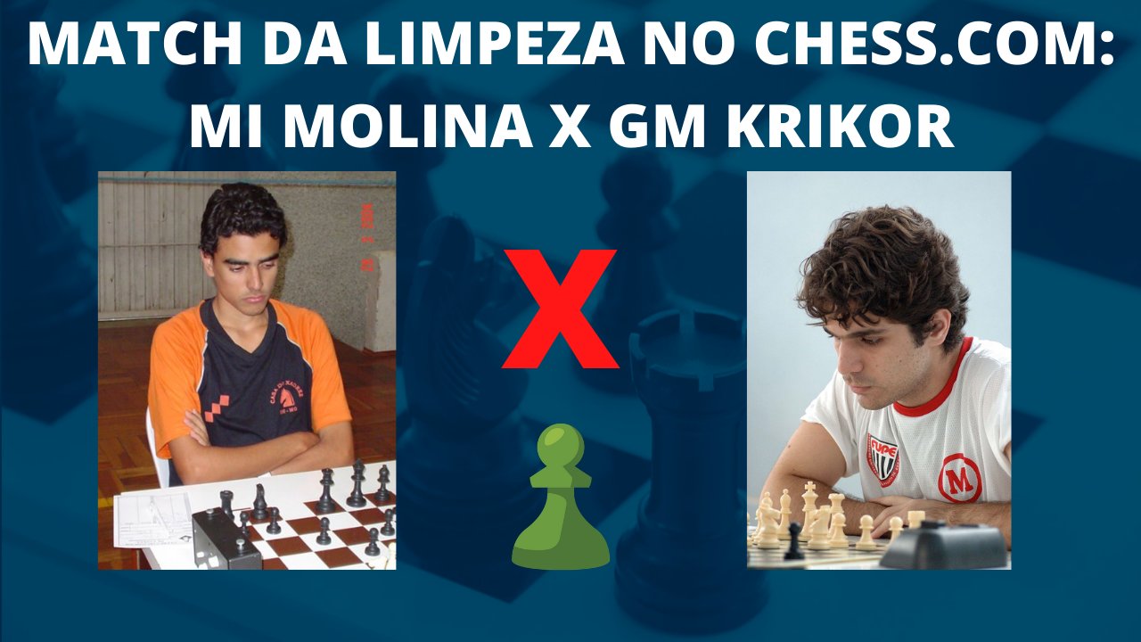 Roberto J B Molina on X: MATCH DA LIMPEZA CONTRA GM KRIKOR EM