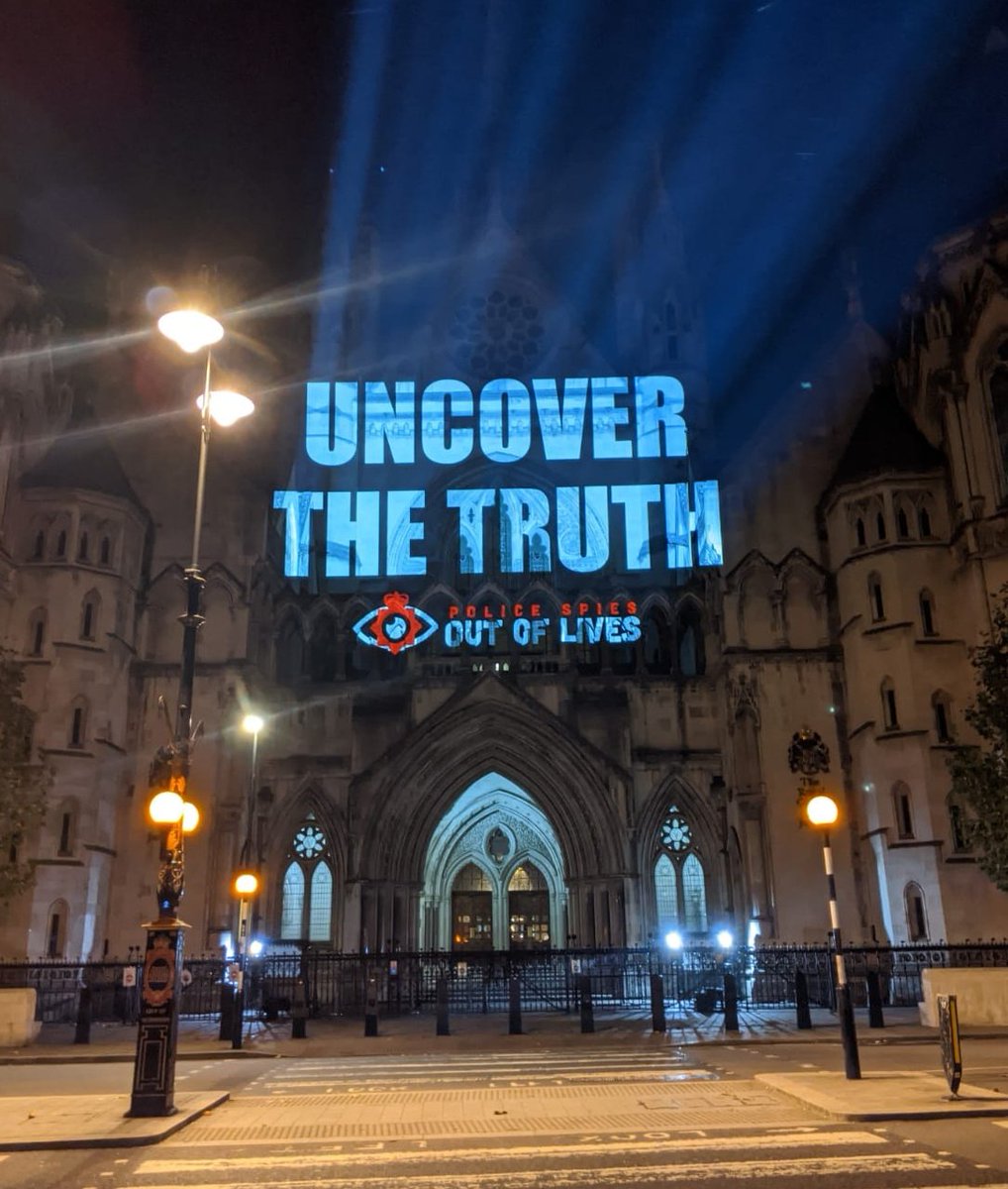 It's time for the truth about secret political policing in the UK.We demand full disclosure to those spied on and full public access to the  #SpyCopsInquiry STOP THE  #spycops COVER UP
