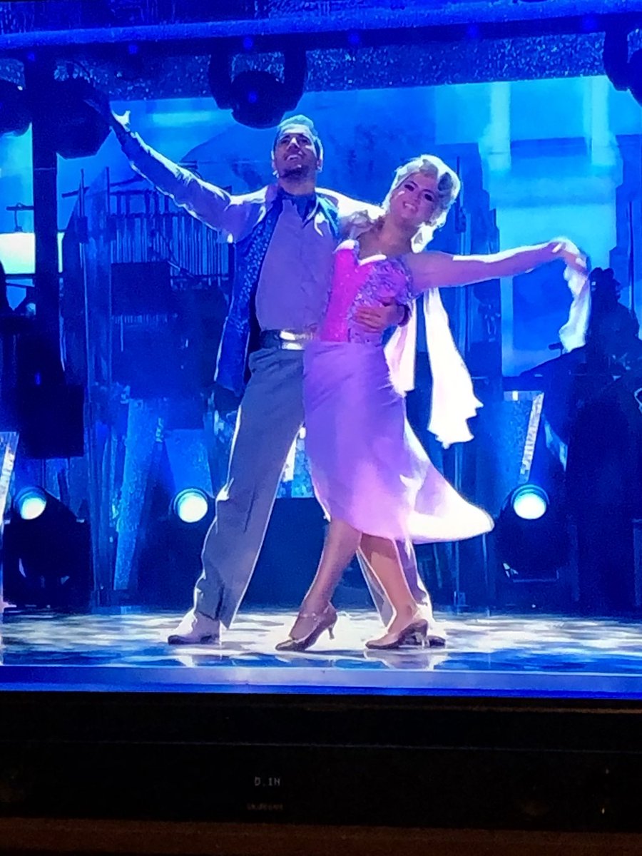 Dear <a href="/bbcstrictly/">BBC Strictly ✨</a> Elsa is not Rapunzel - very confused on the outfit for Maisie today. However great routine! ❄️❄️