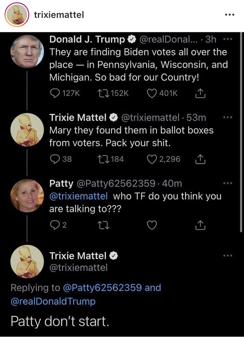 SarahKSilverman's tweet photo. Omg @trixiemattel https://t.co/fNs4IOvQPf