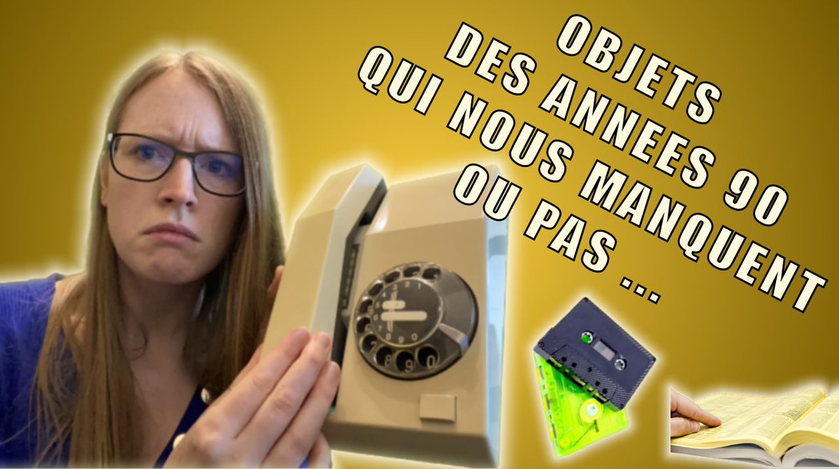 MeleXperiences's tweet photo. Voici ma nouvelle vidéo : https://t.co/bdVwa9I5wT

Venez la découvrir et n’hésitez pas à partager 😉

#objet90 #retro #VHS #cassette #telephone #bottin #annee90 #experience #decouverte https://t.co/ZlITiKfkK7