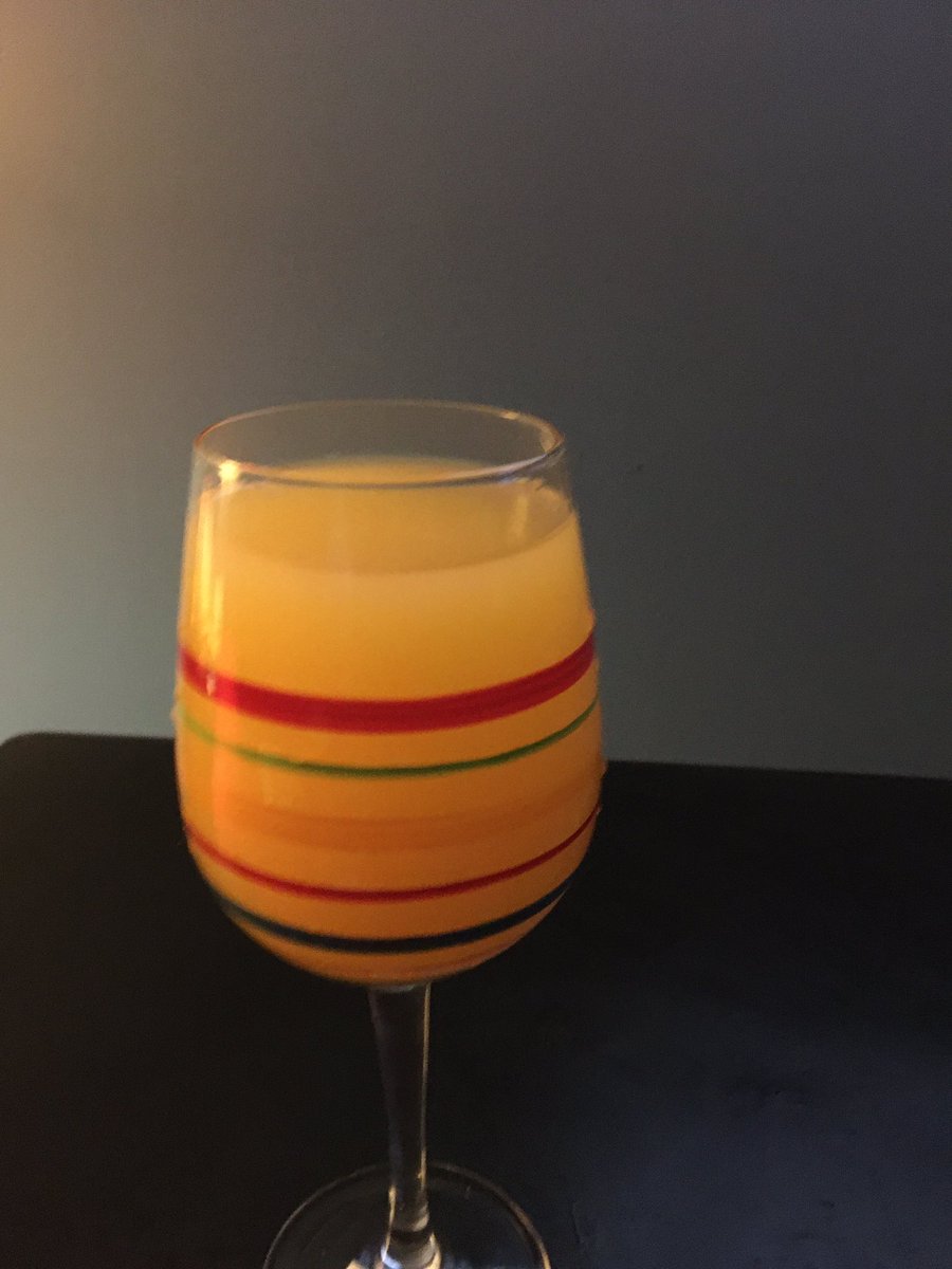 lynnv378's tweet photo. Now I’m celebrating! With my Adjacent Mimosa (cc: @emarvelous) & my three favorites! #PresidentBiden #MVPHarris #FcukDonaldTrump https://t.co/iZZzhh8Xal