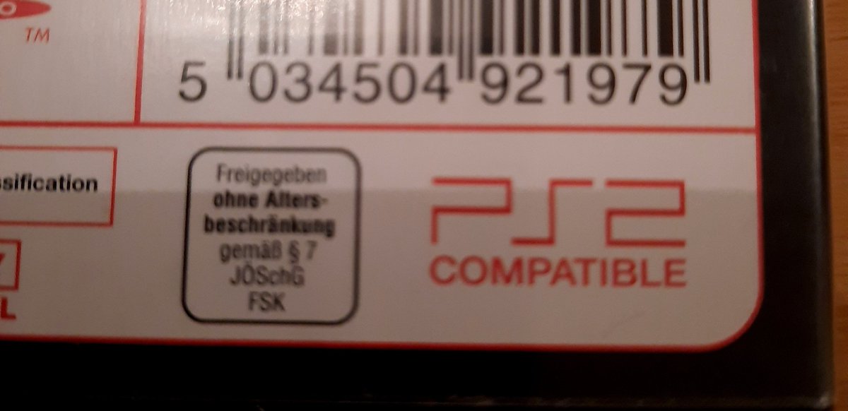 josephcwilfred's tweet photo. Found this on a dvd case (the ISBN is there if you want to know what.) What a lovely nostalgia trip! #ps2compatible https://t.co/xXasbyFhMD