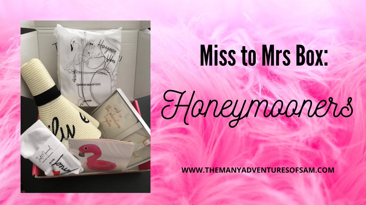 2samsadventures's tweet photo. https://t.co/tkFXHNYN5j
#honeymoon #honeymooners #misstomrs #subscriptionbox #bride #wedding #bridetobe #fiancee #weddingvibes #ido #bridetribe https://t.co/CZ2TgS4gS4