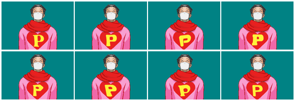the many variations of Feenie's "P"