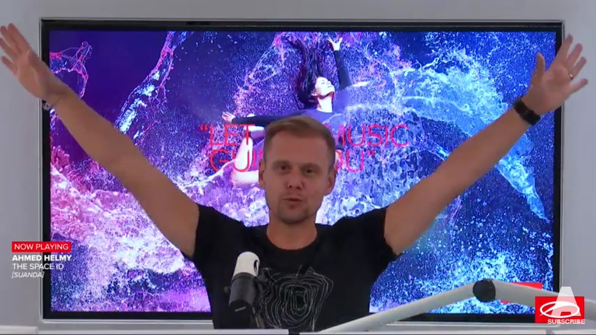 Elcuraleganas's tweet image. @AhmedHelmyMusic in #ASOT989 by @arminvanbuuren 
The Space ID @suandamusic
