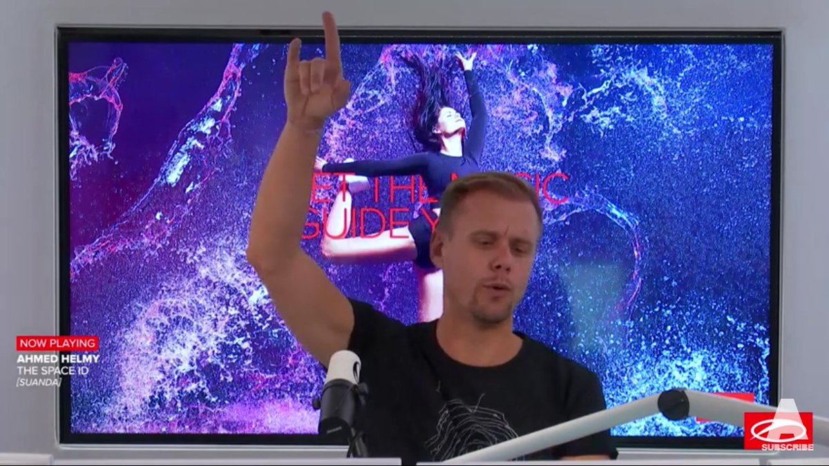 Elcuraleganas's tweet image. @AhmedHelmyMusic in #ASOT989 by @arminvanbuuren 
The Space ID @suandamusic