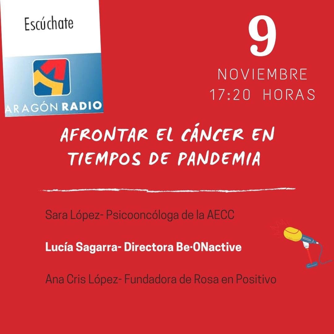 lucia_sagar (@luciasagar) on Twitter photo El próximo lunes 9 noviembre en <a href="/aragonradio/">Aragón Radio</a> hablaré sobre cáncer y ejercicio físico durante el confinamiento. Por un #confinamientoactivo #cancer #ejercicio #zaragoza #deporte #salud #oncología #vida #actividadesdeportivas #confinamiento #COVIDー19 #entrenamiento #paciente El próximo lunes 9 noviembre en <a href="/aragonradio/">Aragón Radio</a> hablaré sobre cáncer y ejercicio físico durante el confinamiento. Por un #confinamientoactivo #cancer #ejercicio #zaragoza #deporte #salud #oncología #vida #actividadesdeportivas #confinamiento #COVIDー19 #entrenamiento #paciente