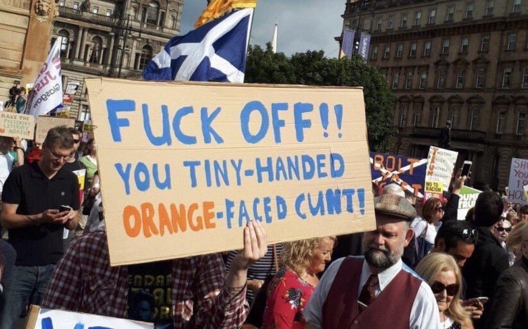 Toffeeapple's tweet photo. @realDonaldTrump I think Scotland said it best 🏴󠁧󠁢󠁳󠁣󠁴󠁿 https://t.co/grVbzzyQ9Y