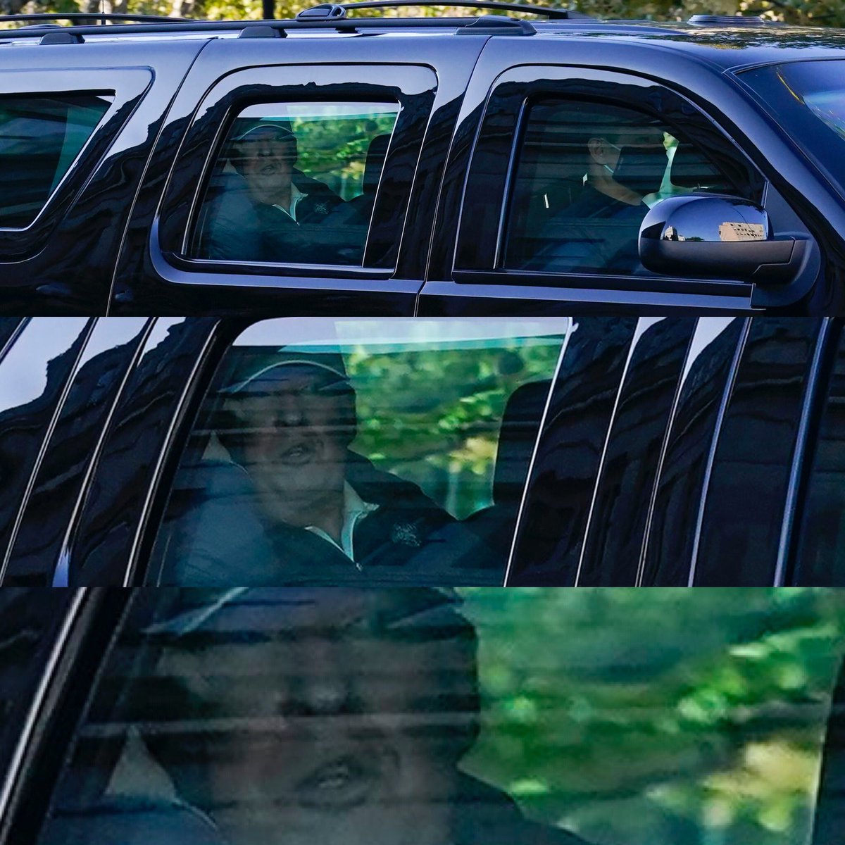 JayarJackson's tweet photo. Trump returning to the White House from his golfing trip, witnessing celebrations of his defeat in the streets of DC.
He finally got a parade that's focused on him!! Congrats bro! https://t.co/hRrMyTMD4X