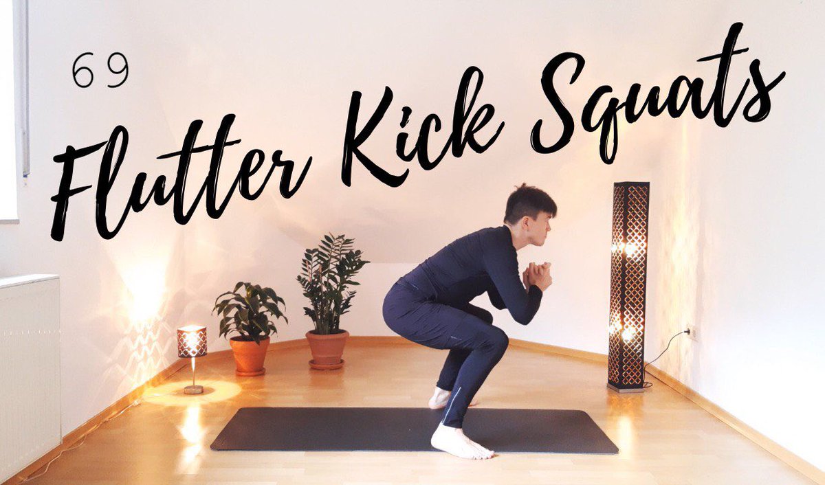 FloRyan14812818's tweet photo. Flutter Kick Squats // gesprungene Kniebeugen // Cardio Workout // Cardio Training // Fit mit Flo https://t.co/0k1SVm79Uh #cardioworkout #squats #flutterkicksquats #fitmitflo #Beintraining #Sprungkrafttrainieren https://t.co/tfy97MQqYV