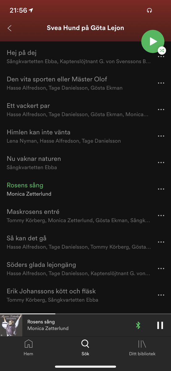 NystrmFredrik's tweet photo. Vafalls! Varför finns inte HELA Svea hund på Spotify? Å varför tiger pressen? Vem vet? @manmedskagg kanske? https://t.co/xrgqqhIbIE