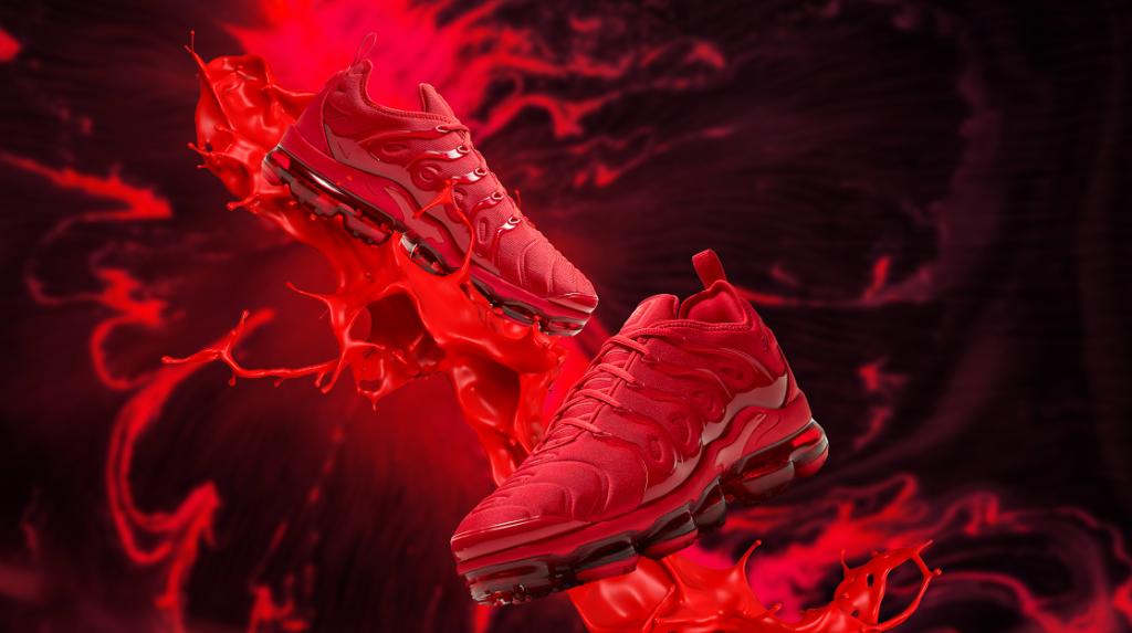 nike vapormax plus sunset champs