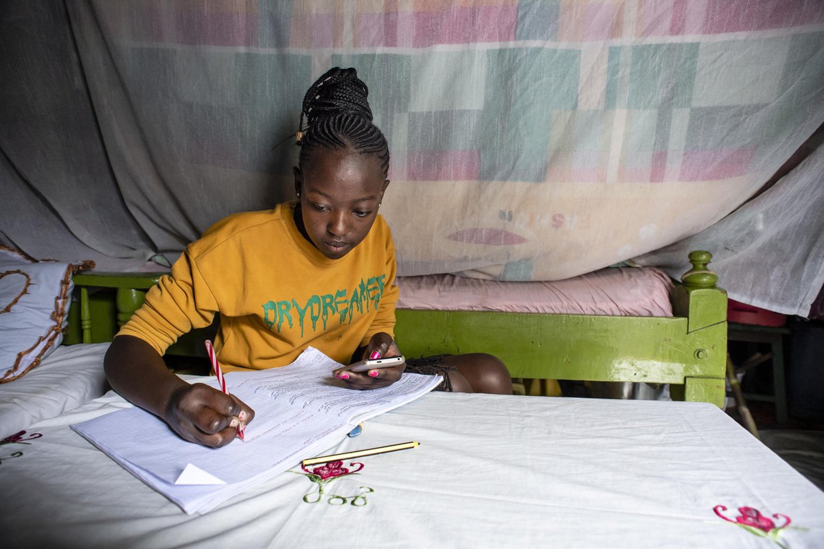 EduCannotWait's tweet photo. The most vulnerable children are hardest hit by school closures due to #covid19 - including girls living in poverty, armed conflicts, forced displacement &amp; natural disasters.  

Please retweet if you agree their #EducationCannotWait! https://t.co/Tmw27eMGmP