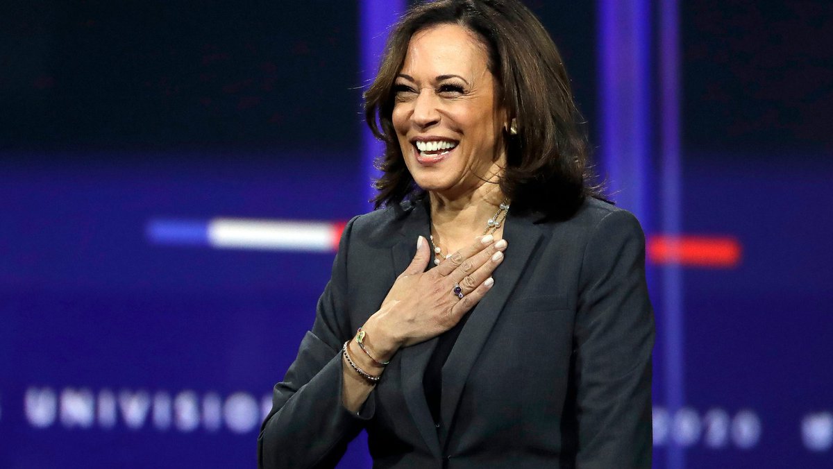 khayadlanga's tweet image. Joe Biden is now president elected of the United States. Kamala Harris is Vice President elect of the United States, the first woman of any colour to be president elected. It&apos;s a historic moment.