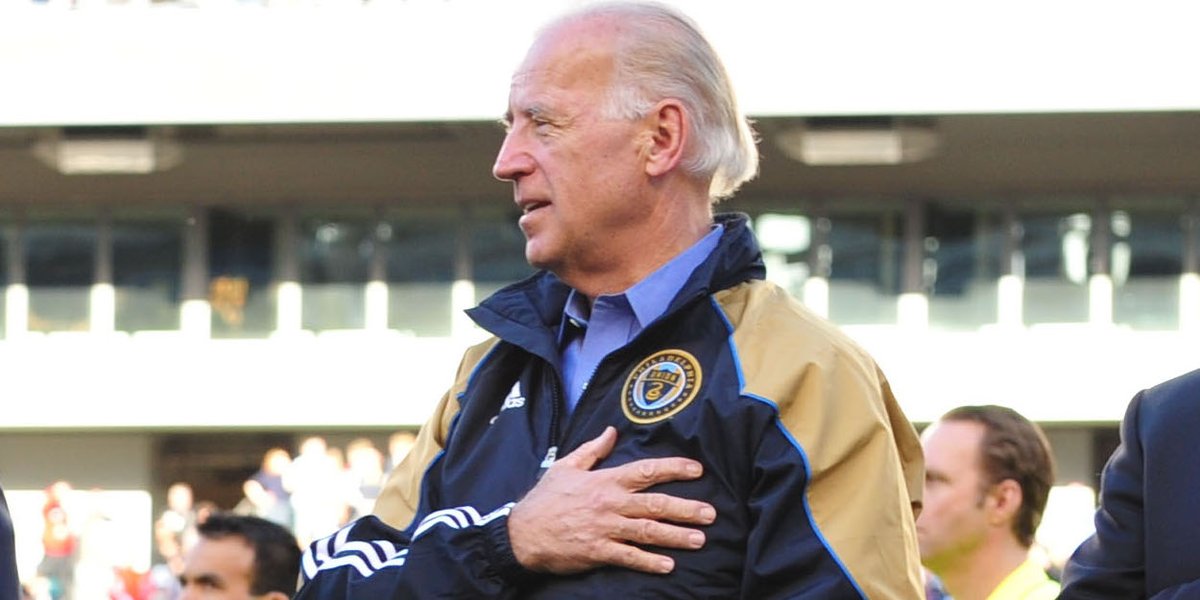 phillysoccerpg's tweet photo. BREAKING: Philadelphia Union supporter elected President of the United States. https://t.co/Ho7fOzhwbK