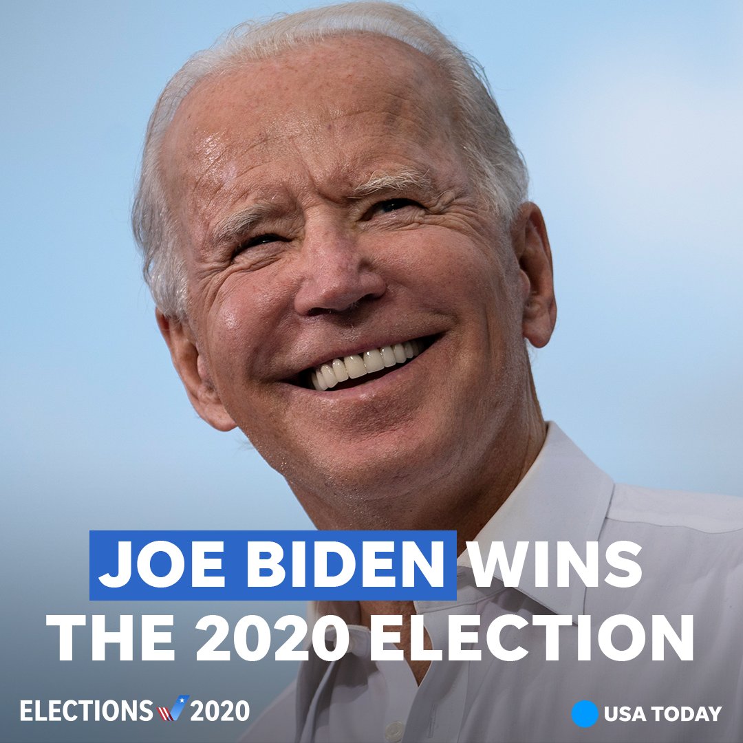 Joe Biden will be the 46th president of the United States, ending a contentious campaign as he defeats incumbent President Donald Trump.