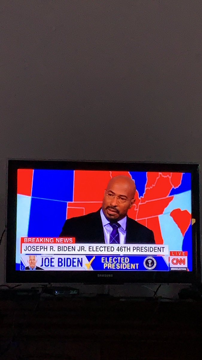 In tears watching this man in tears: ‘being a good person matters..this is a big deal for us just to be able to get some peace, the character of the country matters...it’s a good day for this country’. #USElection2020