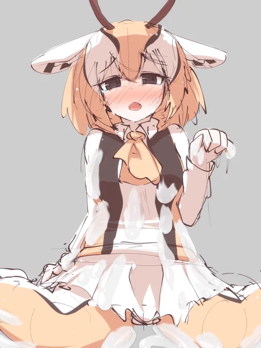 ルルがとりもちトラップに引っかかってるだけ 