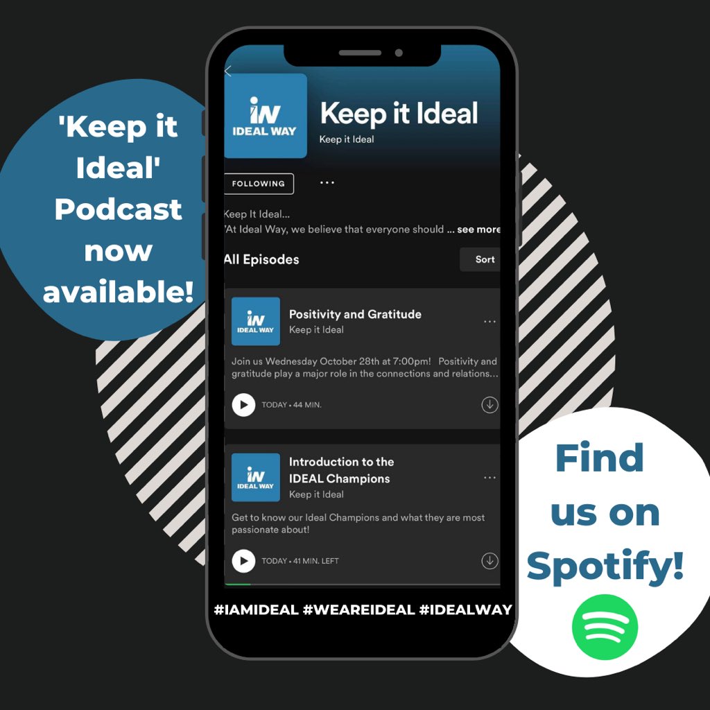 IdealWay's tweet photo. Listen to our new podcast on Spotify💙 https://t.co/SfZU8NQLjt