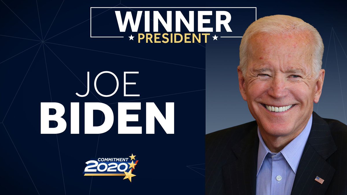 ‼BREAKING‼ Former Vice President Joe Biden has defeated President Donald Trump’s bid for reelection, according to the AP. #ElectionDay #Election2020 t.ly/YsFM