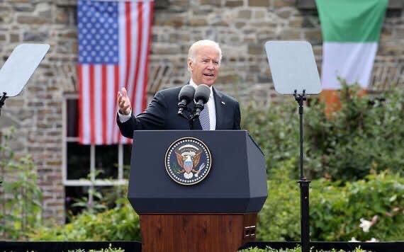 IrishUnity's tweet photo. “Any trade deal between the U.S. and U.K. must be contingent upon respect for the Good Friday Agreement and preventing the return of a hard border in Ireland. Period.”

- President Joe Biden https://t.co/F9nXHYZjnr