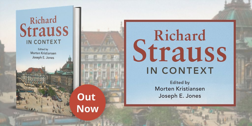 CambUP_Music's tweet photo. Out Now in the UK: #RichardStrauss in Context explores a range of topics — including collaborators, influences, & philosophy — that contextualize the life & works of one of the most prolific composers of the past 150 years.
Learn more: https://t.co/gJ6F4A52C5
#ComposerStudies https://t.co/atmoPyZdfm