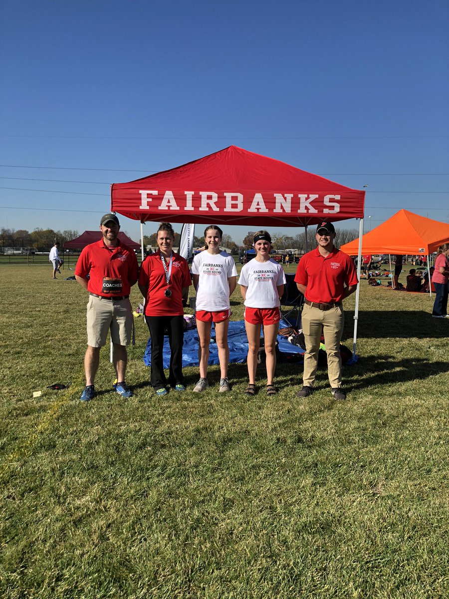 JanellCameron16's tweet photo. @FairbanksNation congrats to @ameliaccameron and @RachaelHoover17  for finishing 68th and 70th at the OHSAA XC State Championships. Thank you to Coach Van Winkle, Coach Emily, Coach Nate and Coach Katie for all of your hard work this year!! https://t.co/6vrwzHy0X2