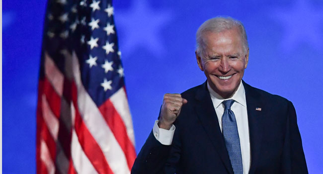 channelstv's tweet photo. BREAKING: Joe Biden Projected Winner Of US Election
https://t.co/IrHagbh6av https://t.co/LhpplFQOMm
