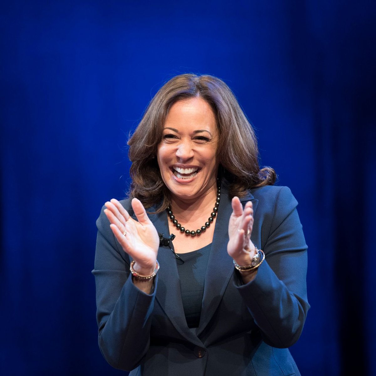 Madam Vice President <a href="/KamalaHarris/">Kamala Harris</a> 👏🏽👏🏽👏🏽
