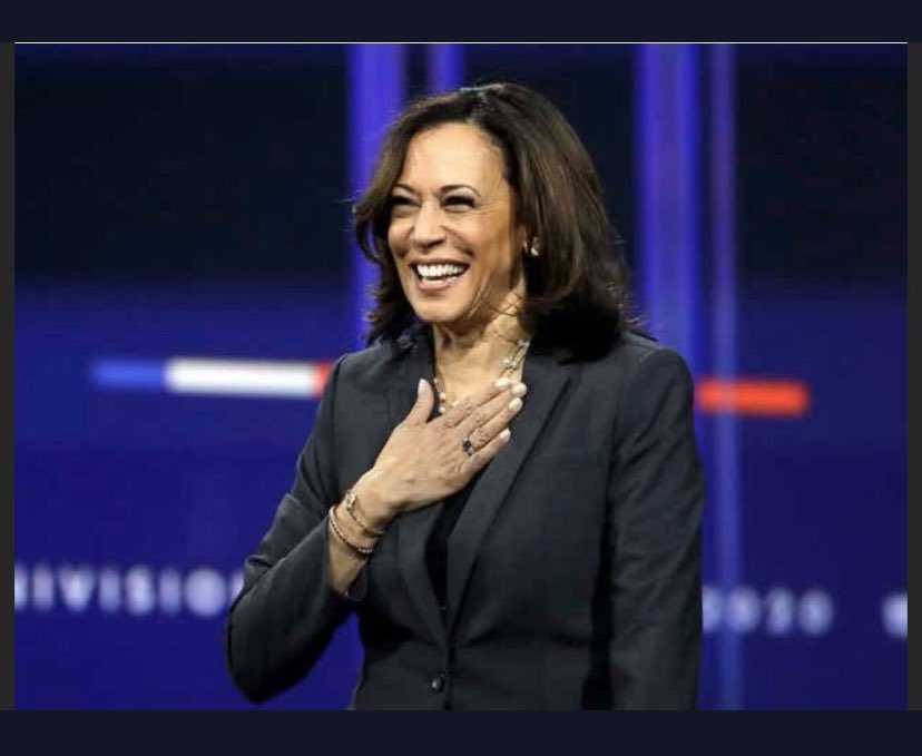 As a woman, <a href="/KamalaHarris/">Kamala Harris</a> is making me really happy right now! That is the sound of a glass ceiling coming down.