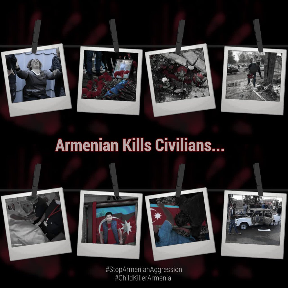Armenian kills civilians...
#StopArmenianAggression
#StopArmenianOccupation
#DontBelieveArmenia
#KarabakhisAzerbaijan
#Ganja #Bardacity