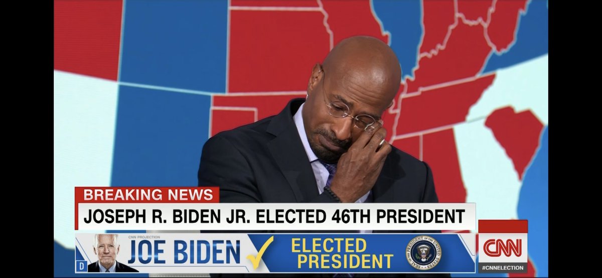Caolanmcaree's tweet photo. Van crying, I cant 😭😭
#Election2020results #Biden #ByeByeTrump https://t.co/QBi8MRfEwX