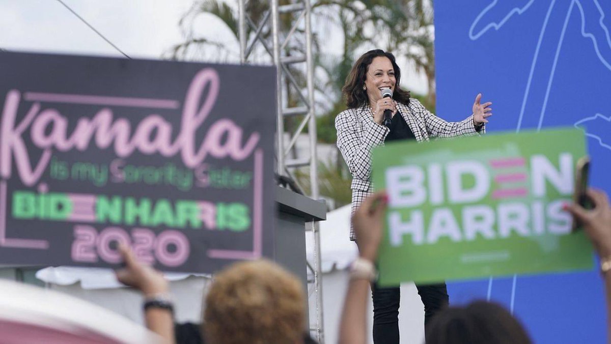 Congratulations Vice President Elect Harris!! Thank you President elect Biden for fighting for the soul of America!!! Well done!