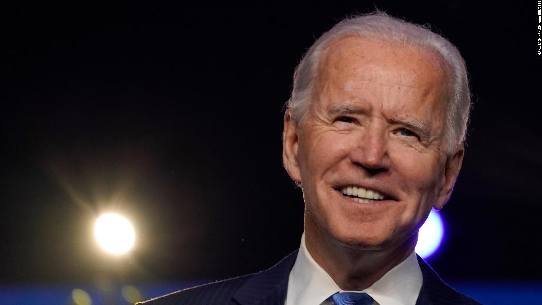 CNNPolitics's tweet photo. America has chosen Democrat Joe Biden as its 46th president, CNN projects, turning to a veteran voice who has projected calm and compassion and pledged to stabilize American politics after four years of Donald Trump's White House chaos https://t.co/Vm6U1evDp4 #CNNElection https://t.co/k7BZs8AYT3