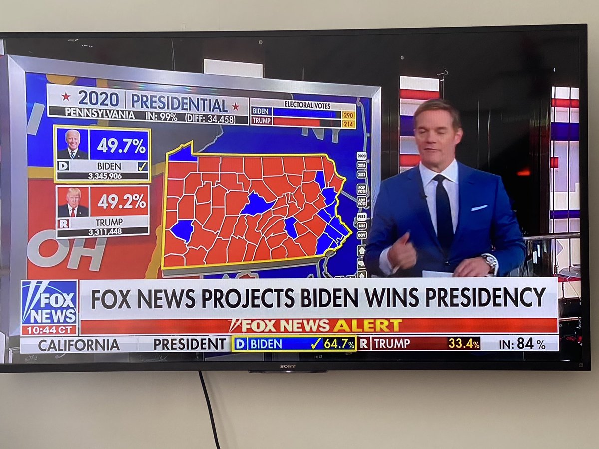 You uh...might want to turn on the TV champ