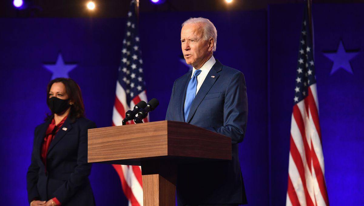 franceinter's tweet photo. Joe Biden annoncé vainqueur par plusieurs médias américains dont CNN 

https://t.co/rrgOsQJpAB #Elections2020 https://t.co/m5oShqp7dx