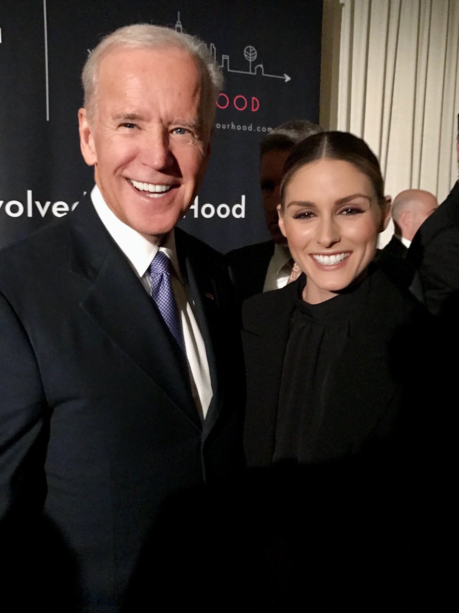 Congratulations to President-elect @JoeBiden 🇺🇸 Pictured here in 2017 at an event for Ashley Biden. https://t.co/zbzXTb5sIo