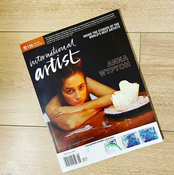 AnnaWypychart's tweet photo. WoW!!!! I am on the cover of the next issue of International Artist Magazine! https://t.co/2OOMV4wQHY
