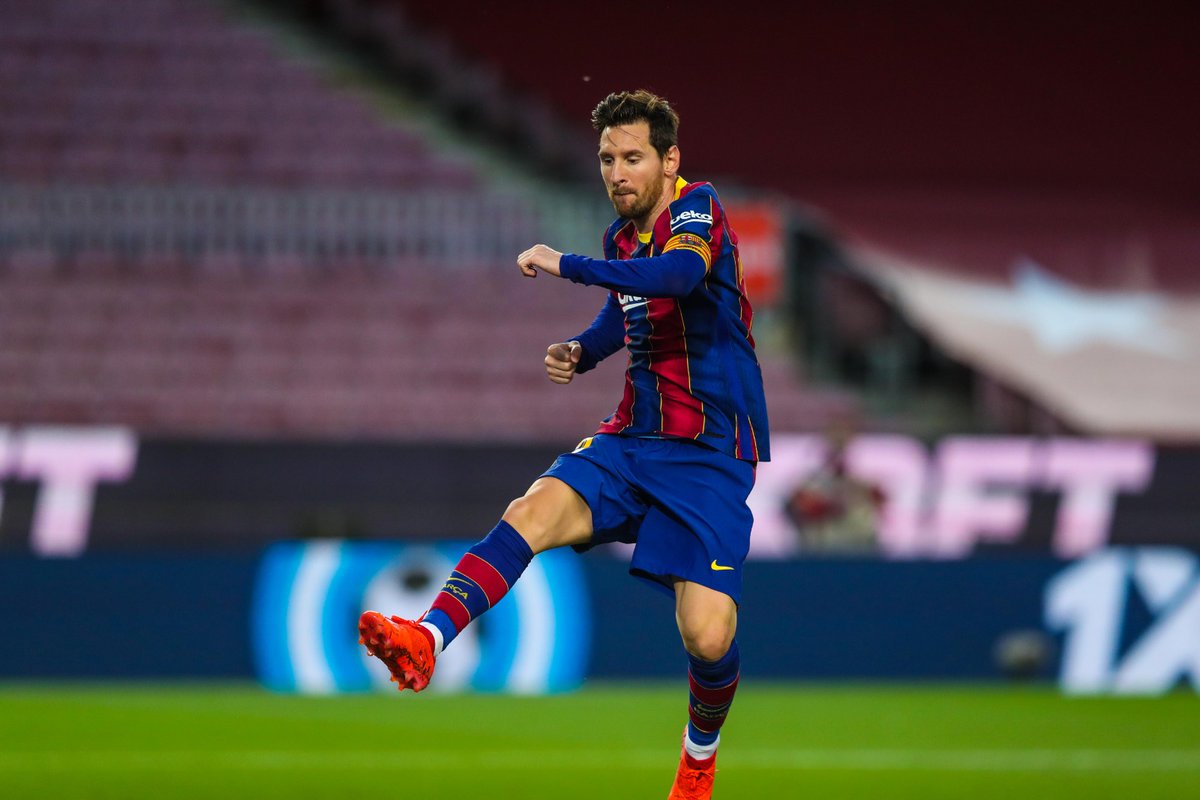 FCBarcelona's tweet photo. 🔮 We knew he'd come on and score. 😉 https://t.co/wNdg0O0TLc