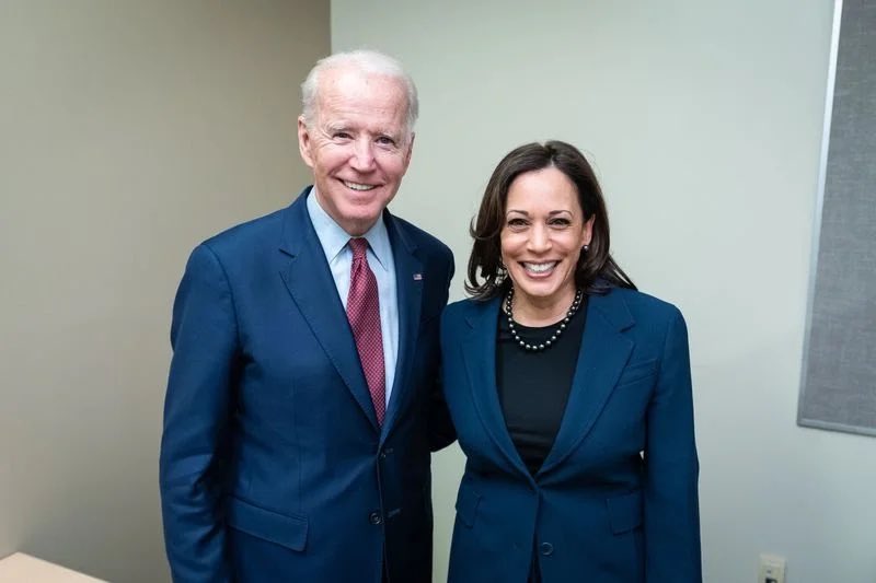 teach2dfuture's tweet photo. Congratulations to our president elect @JoeBiden and our first woman VP @KamalaHarris!#wejustwon ππππΌ https://t.co/2vBAsaiily