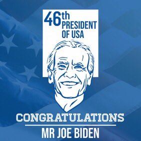butchruiz's tweet photo. The #Philippines congratulates @JoeBiden for winning the USA 2020 Presidential Elections.

#scranton4biden https://t.co/48ZBUDvfQD