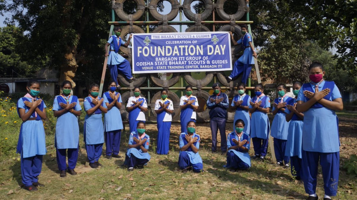 SaloKujur's tweet photo. Celebration of 70th Foundation day of BSG at State Training Center Bargaon ITI, Odisha State Bharat Scouts and Guides.
#bsgindia
#OSBSG
#worldscouting
#mopindia
#stcbargaoniti
#happyscouting
#bsgfitindia
#wosm
#wagggs https://t.co/cnu1I3evPc