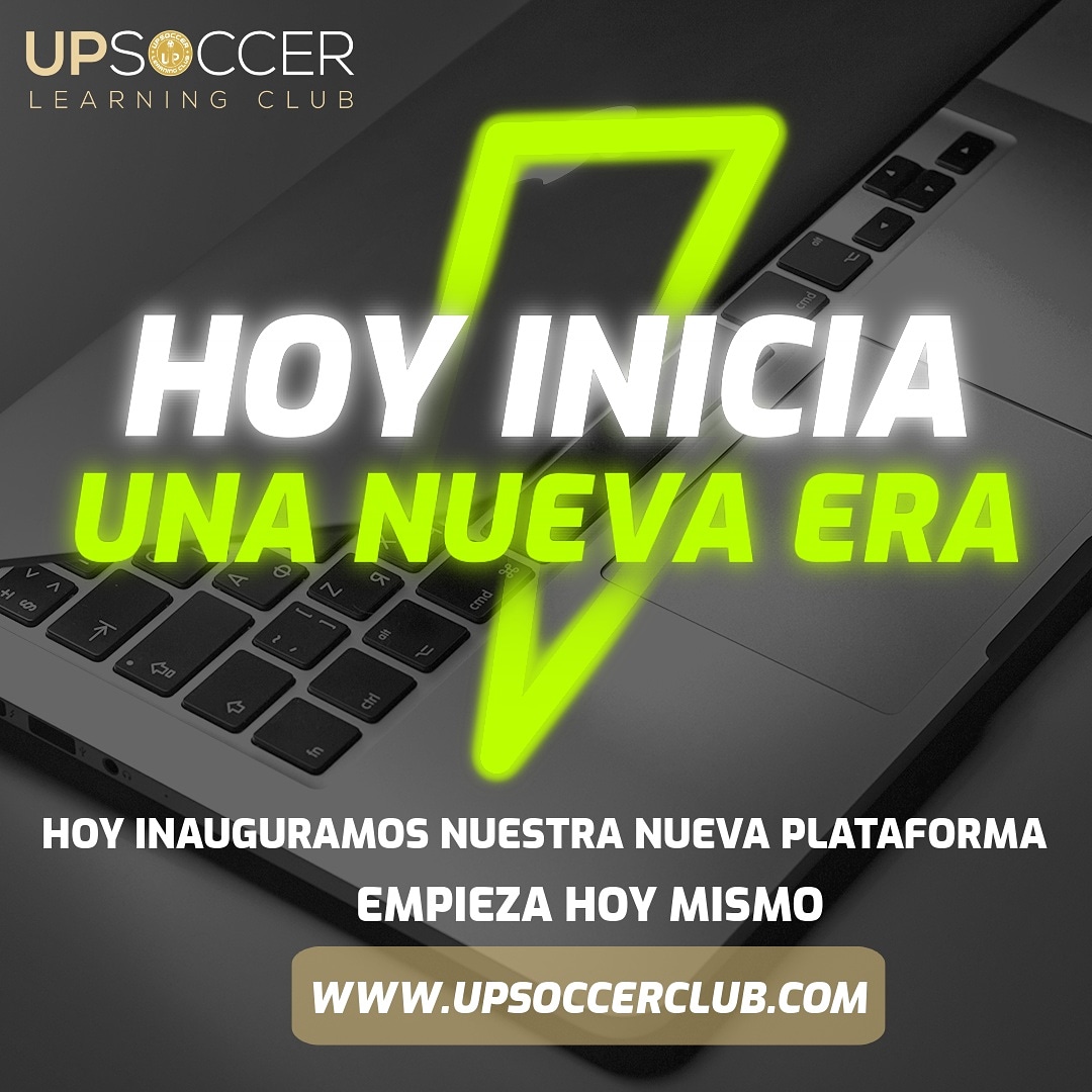 Hoy inicia una nueva era en la educación de fútbol online 💻🌐