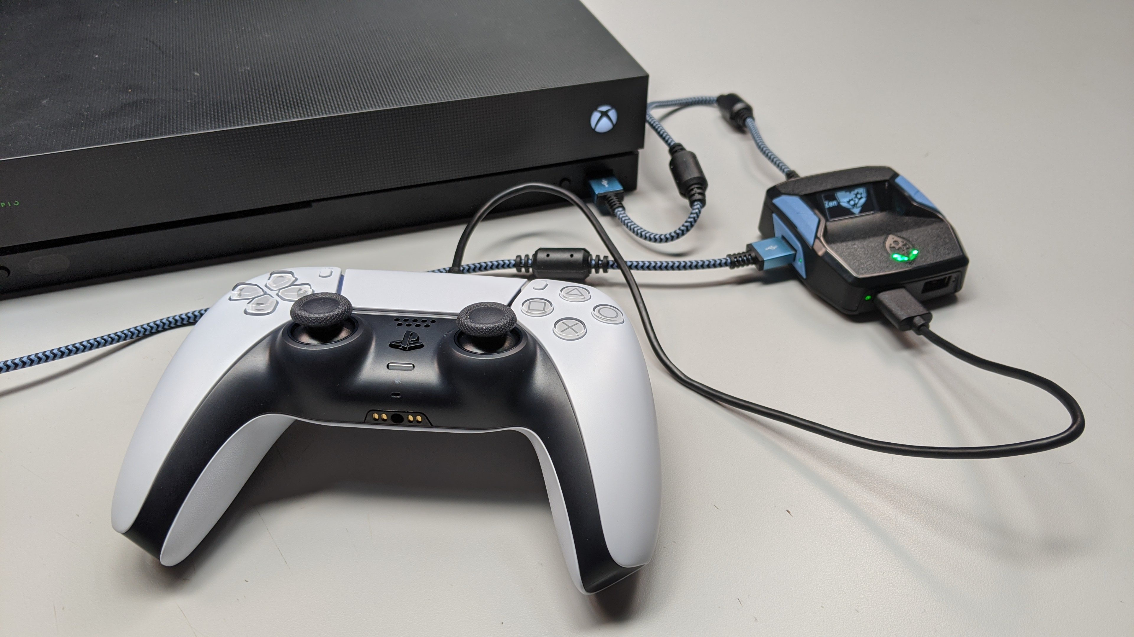 cronus.shop on X: Wanna test drive the new PS5 DualSense on an Xbox One,  PS4 or Nintendo Switch today? Cronus Zen Beta Firmware now available  2.0.9-beta.12. Currently Wired only. Rumbles, Gyros, Touchpad