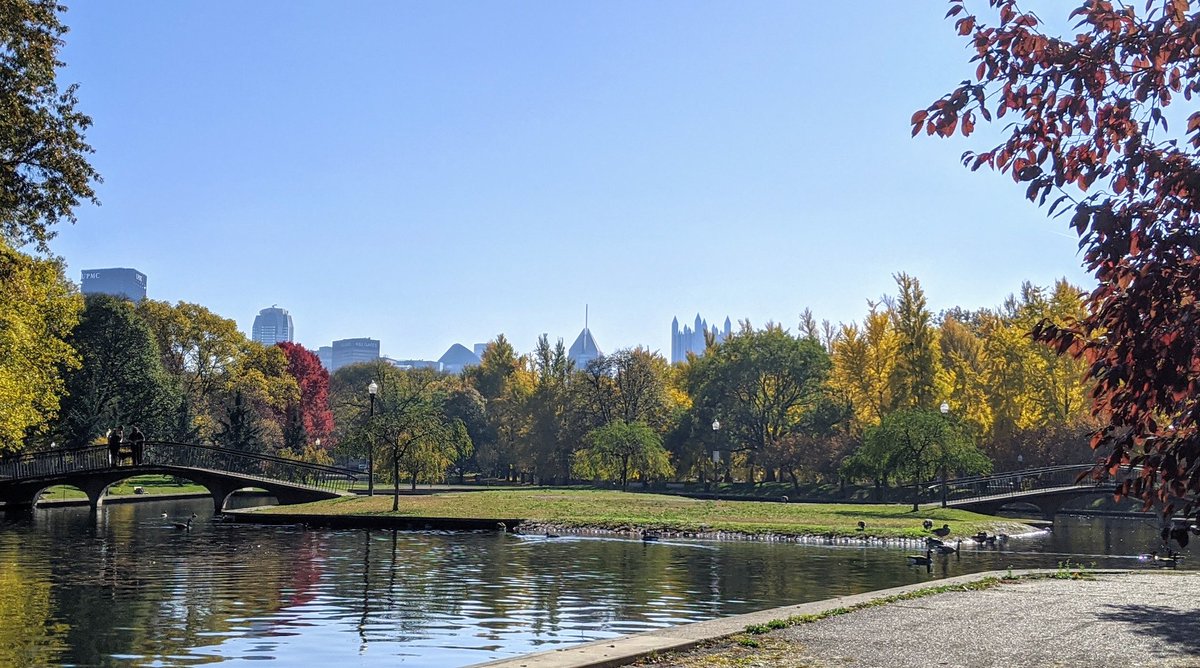 What a beautiful blue day in Allegheny County 💙